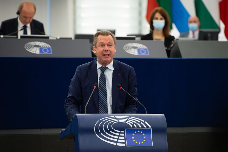 Fotó 48: EP Plenary session - Joint debate - Rule of Law and Fundamental Rights in Hungary and Poland