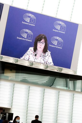 Fotografia 35: Plenary Session - Rule of Law situation in the European Union and the application of the conditionality regulation 2020/2092