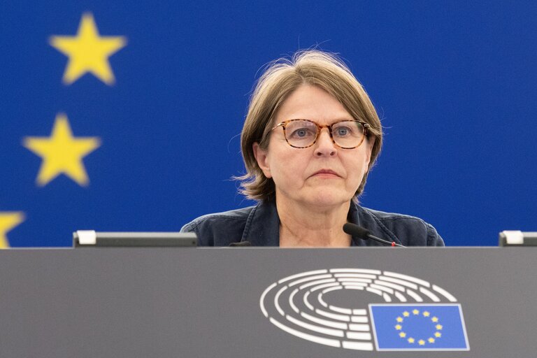 Foto 1: Plenary Session - Rule of Law situation in the European Union and the application of the conditionality regulation 2020/2092