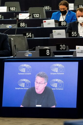 Fotografia 30: Plenary Session - Rule of Law situation in the European Union and the application of the conditionality regulation 2020/2092