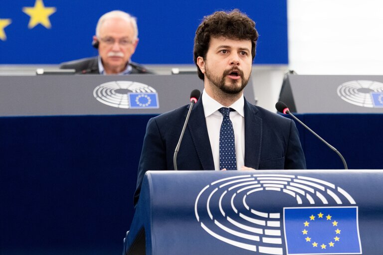 Fotografia 6: Plenary Session - Rule of Law situation in the European Union and the application of the conditionality regulation 2020/2092
