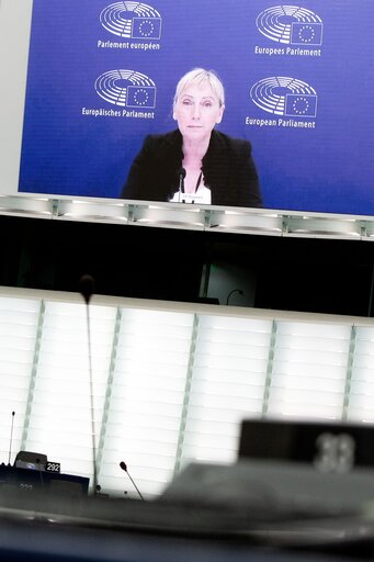 Fotografia 18: Plenary Session - Rule of Law situation in the European Union and the application of the conditionality regulation 2020/2092