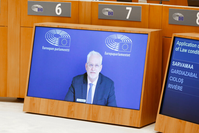 Fotografia 37: EP Plenary session - The Rule of Law conditionality mechanism