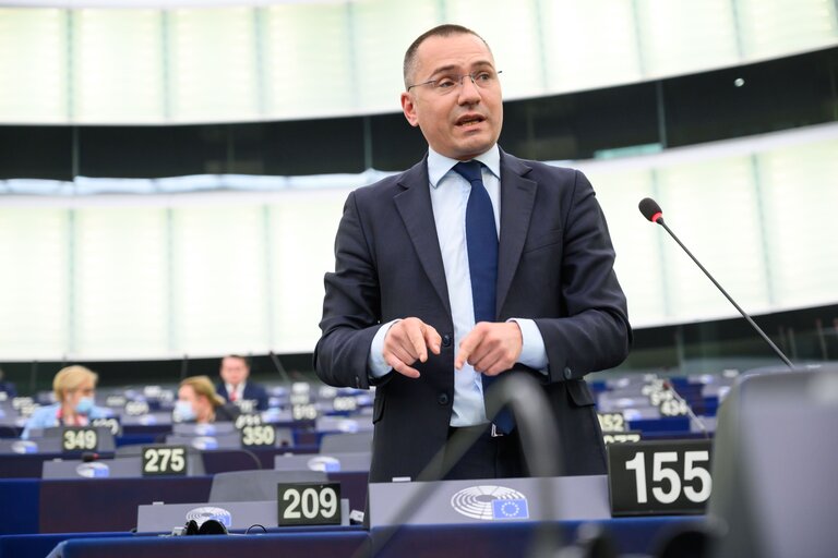 Fotografia 3: EP Plenary session - Ongoing hearings under Article 7(1) TEU regarding Poland and Hungary