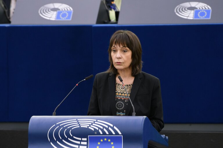 Fotografia 35: EP Plenary session - Ongoing hearings under Article 7(1) TEU regarding Poland and Hungary