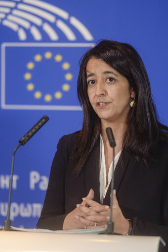 Hearing of Adina-Ioana VALEAN, Commissioner-designate, Transport - Press point of Karima DELLI following the hearing
