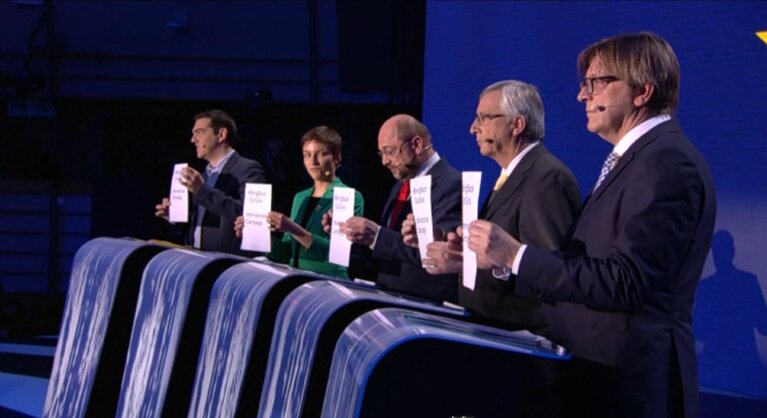 Bring Back Our Girls_campaign - EE2014 - Eurovision debate between candidates for the Presidency of the European  Commission