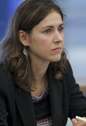 Fotografija 11: Meeting of the Youth Intergroup presided by MEP Damien Abad in Strasbourg