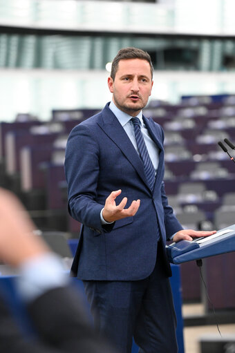 Fotografija 28: EP Plenary session - Upscaling the 2021-2027 Multiannual Financial Framework