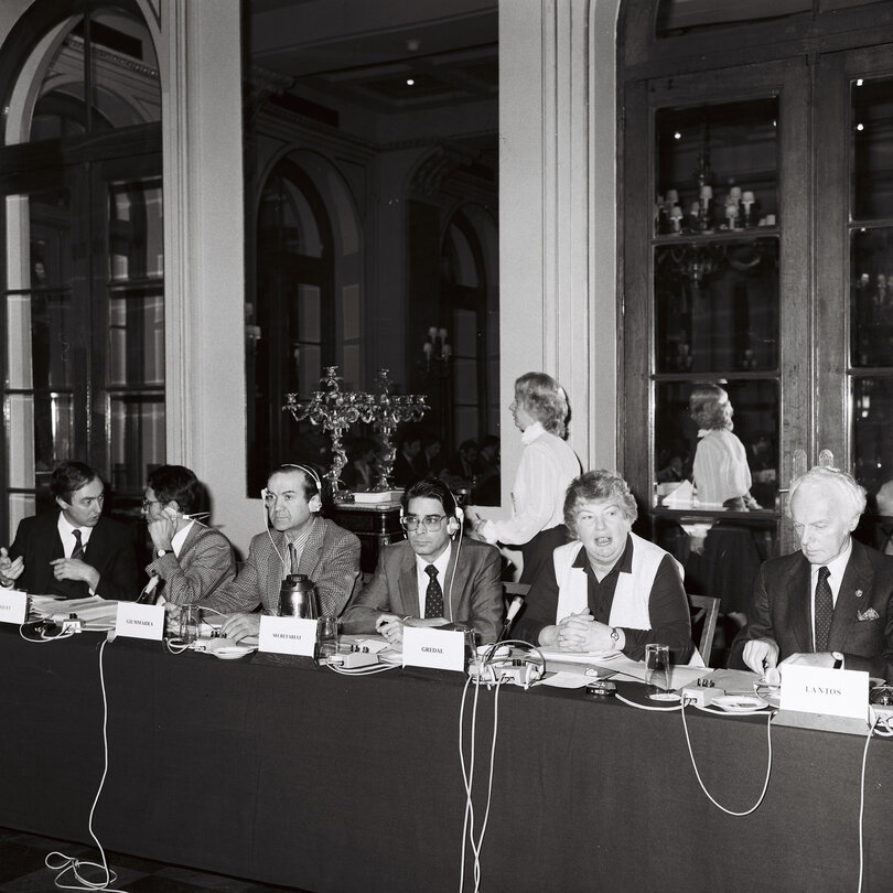U.S.- EEC meeting in April 1983 with a speech of Greek Prime Minister