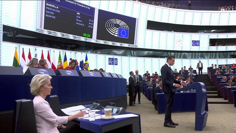 Election of the President of the European Commission: extracts from the political groups leaders statements and from the debate
