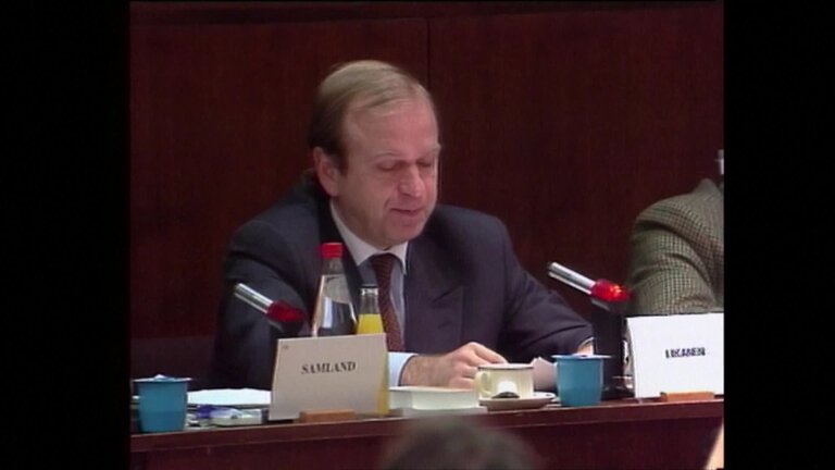 Santer Commission: hearing of Erkki LIIKANEN, Commissioner-designate for Budget, Personnel and Administration