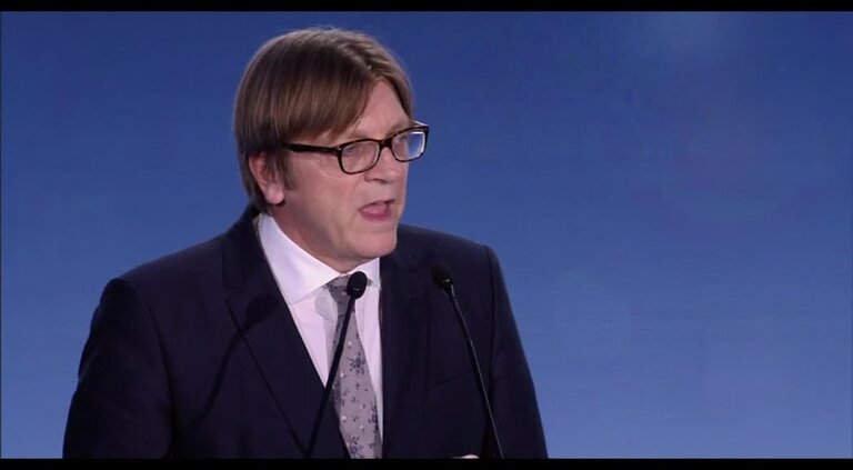 European Elections 2014: Statement by Guy VERHOFSTADT(ALDE, BE), candidate for the Presidency of the European Commission
