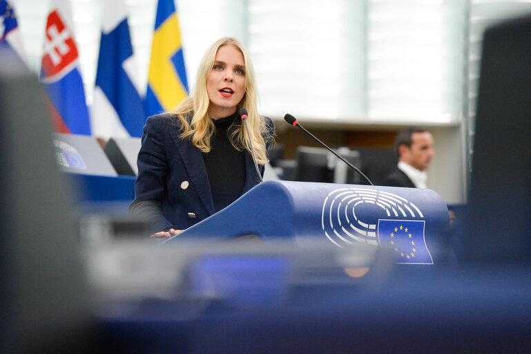 Foto 12: EP Plenary session - 2024 Annual Rule of law report