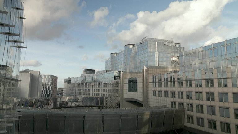 EP Confirmation hearings (12/11): editing shots (exterior and interior shots of the EP in Brussels)