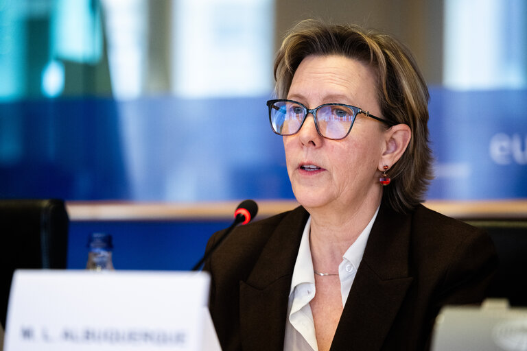 Fotografi 15: ECON ENVI - Exchange of views with Maria Luís Albuquerque, Commissioner for Financial Services and the Savings and Investments Union, on the draft Commission Delegated Regulation