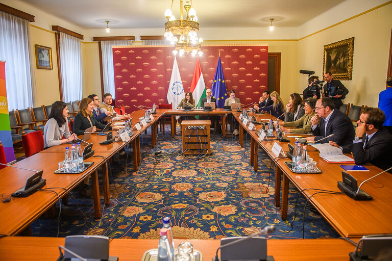 Fotó 24: LIBE delegation Rule of Law mission in Budapest, Hungary