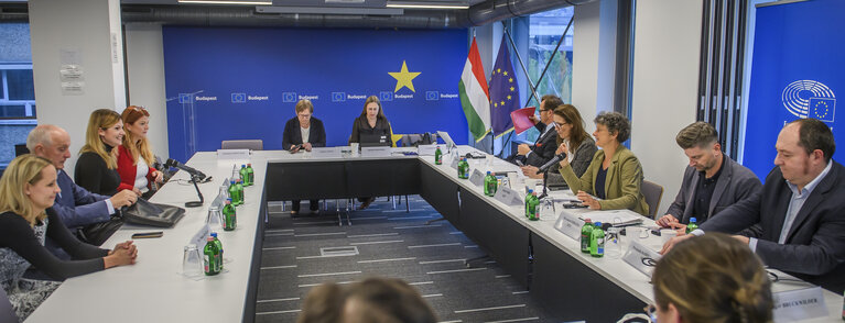 Fotó 3: LIBE delegation Rule of Law mission in Budapest, Hungary