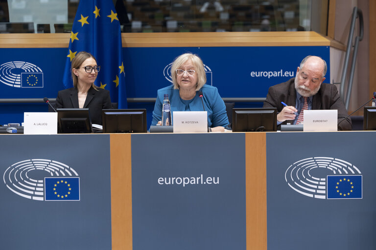 Fotografi 23: ECON - Exchange of views with Mariana Kotzeva, Director-General of Eurostat