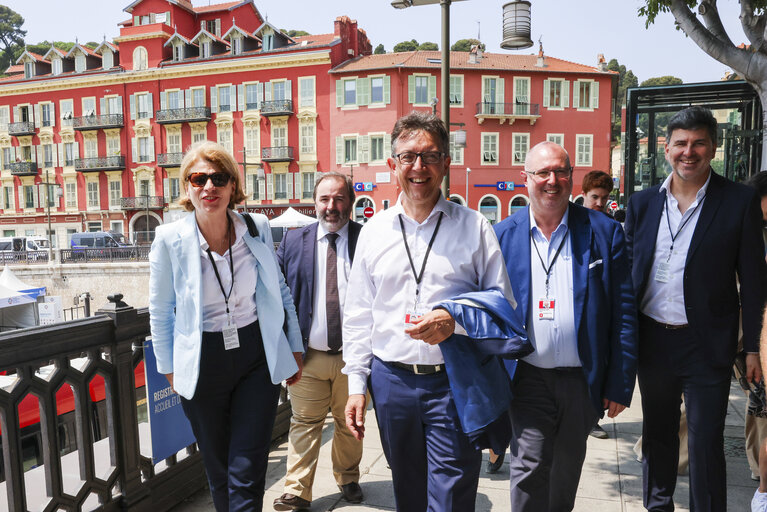 Fotografia 39: ENVI PECH DEVE  Delegation the 3rd United Nations Ocean Conference (UNOC) in Nice