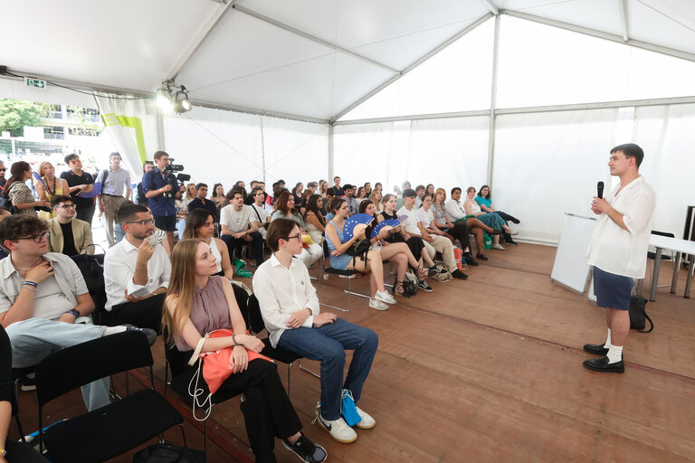 Fotografija 25: European Youth Event (EYE 2025) - EYE village